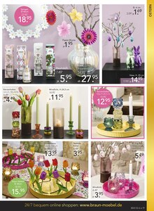Kerzen im BRAUN Möbel-Center Prospekt "60 JAHRE BRAUN MÖBEL CENTER" mit 20 Seiten (Freiburg (Breisgau))