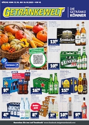 Aktueller Getränkewelt Prospekt mit Veltins, "DIE GETRÄNKEKÖNNER", Seite 1