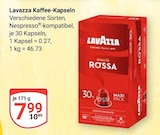 Aktuelle Lavazza Angebote bei GLOBUS in Erlangen Aktuelles Kaffee-Kapseln Angebot bei GLOBUS in Erlangen ab 7,99 €