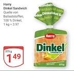 Aktuelles Dinkel Sandwich Angebot bei GLOBUS in Mannheim ab 1,49 €