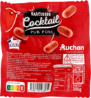 SAUCISSES COCKTAIL AUCHAN - AUCHAN en promo chez Auchan Supermarché SAUCISSES COCKTAIL AUCHAN - AUCHAN dans le catalogue Auchan Supermarché