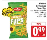 EDEKA Lommatzsch - Die Originalen Erdnuss Flips Angebot im Prospekt Die Originalen Erdnuss Flips bei EDEKA im Lommatzsch Prospekt für 0,99 €