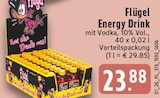 Energy Drink im Angebot bei E center in Bocholt Energy Drink Angebote von Flügel bei E center Bocholt für 23,88 €