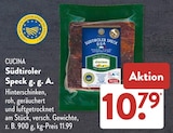 Südtiroler Speck g. g. A. von Cucina im aktuellen ALDI SÜD Prospekt für 10,79 €