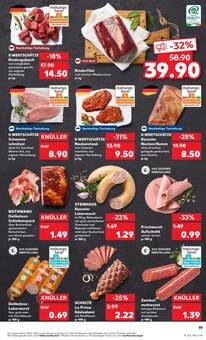 Rindfleisch im Kaufland Prospekt "KNÜLLER" mit 50 Seiten (Wuppertal)