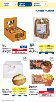 Wurst im METRO Prospekt "Wochenangebote - Getränke & Snacks" mit 53 Seiten (Essen)