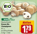 REWE München - Braune Bio Champignons Braune Bio Champignons Angebot bei REWE München im Prospekt Dein Markt