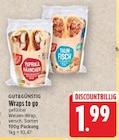 Wraps to go von GUT&GÜNSTIG im aktuellen E center Prospekt