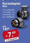 Kurzadapter Mini Angebote bei Sonderpreis Baumarkt Nordhausen für 7,49 €