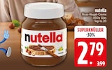 Nutella im EDEKA Prospekt nutella im aktuellen EDEKA Prospekt für 2,79 €