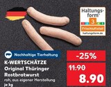 Aktuelles Original Thüringer Rostbratwurst Angebot bei Kaufland in Freiburg (Breisgau) ab 8,90 €