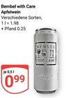 GLOBUS Castrop-Rauxel - Bembel with Care Apfelwein Angebot im Prospekt Bembel with Care Apfelwein bei GLOBUS im Castrop-Rauxel Prospekt für 0,99 €