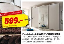 SCHWEBETÜRENSCHRANK bei Höffner in Lehrte SCHWEBETÜRENSCHRANK im Angebot bei Höffner Lehrte für 599,00 €