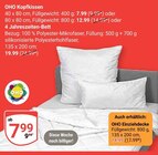Aktuelle Bettdecke Angebote bei GLOBUS in Trier Aktuelles Kopfkissen Angebot bei GLOBUS in Trier ab 7,99 €