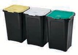 Lot de 3 poubelles de tri "coverline" 44l - Hyper U à La Rochelle Lot de 3 poubelles de tri "coverline" 44l en promo chez Hyper U La Rochelle à 15,99 €