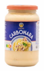 Weiße Pastasauce Carbonara oder Quattro Formaggi im ALDI Nord Prospekt Weiße Pastasauce Carbonara oder Quattro Formaggi von Cucina im aktuellen ALDI Nord Prospekt für 1,99 €