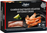 Gambas sauvages géantes crues - Deluxe en promo chez Lidl Ermont à 9,49 €