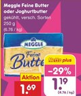 Feine Butter Angebote von Meggle bei Netto Marken-Discount Wismar für 1,19 €