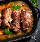 Frische Rinderrouladen im Angebot bei REWE in Iserlohn Frische Rinderrouladen Angebote bei REWE Iserlohn für 1,69 €