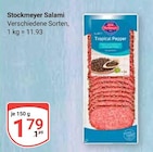 Salami von Stockmeyer im aktuellen GLOBUS Prospekt