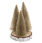 Sapin de table en promo à 4,99 € chez Stokomani Sapin de table dans le catalogue Stokomani