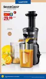 Offre Extracteur De Jus dans le catalogue Lidl du moment à la page 58