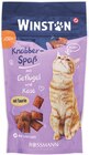 Katze Knabber-Spaß oder Gourmet Milky Menü von Winston für 0,44 € bei Rossmann im Angebot Katze Knabber-Spaß oder Gourmet Milky Menü von Winston im aktuellen Rossmann Prospekt