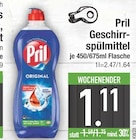 Geschirrspülmittel im EDEKA Prospekt Geschirrspülmittel von Pril im aktuellen EDEKA Prospekt für 1,11 €