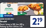 Apfelstrudel von MEINE KUCHEN WELT im aktuellen ALDI SÜD Prospekt für 2,19 €