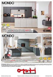 Aktueller Opti-Wohnwelt Prospekt mit Schrank, "Küchen Trends", Seite 46