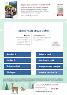 Bier im Orthopädie Service GmbH Prospekt "Schenken Sie Gesundheit!" mit 6 Seiten (Buxtehude)