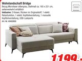 Aktuelle Sitzmöbel Angebote bei Möbel AS in Ludwigshafen (Rhein) Aktuelles Wohnlandschaft Bridge Angebot bei Möbel AS in Ludwigshafen (Rhein) ab 1.199,00 €