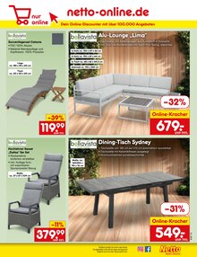 Gartensitzmöbel im aktuellen Netto Marken-Discount Prospekt (Stuttgart) Gartensitzmöbel im Netto Marken-Discount Prospekt "Aktuelle Angebote" mit 62 Seiten (Stuttgart)