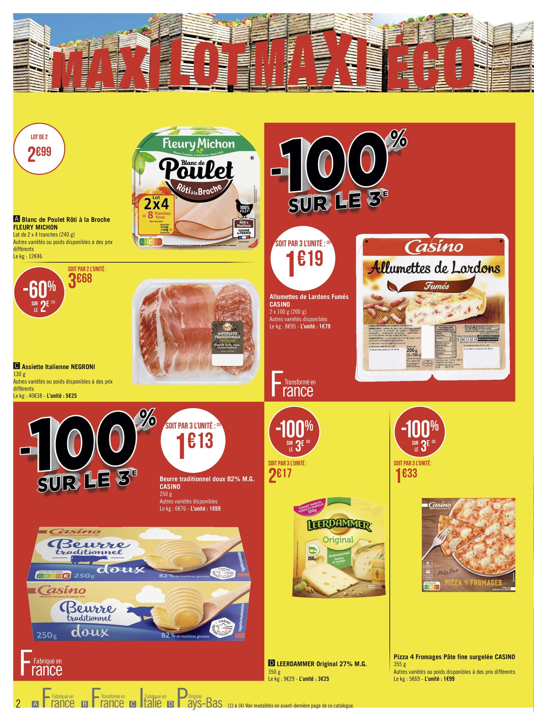 Géant Casino Pâtes » Promos et réductions dans le dernier catalogue