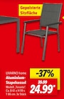 Aluminium-Stapelsessel im Angebot bei Lidl in Halberstadt Aluminium-Stapelsessel Angebote von LIVARNO home bei Lidl Halberstadt für 24,99 €