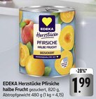 E center Lampertheim - Herzstücke Pfirsiche halbe Frucht gezuckert Angebot im Prospekt Herzstücke Pfirsiche halbe Frucht gezuckert bei E center im Lampertheim Prospekt für 1,99 €
