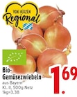 EDEKA Schweitenkirchen - Bio-Gemüsezwiebeln Angebot im Prospekt Bio-Gemüsezwiebeln bei EDEKA im Schweitenkirchen Prospekt für 1,69 €