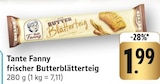 frischer Butterblätterteig bei EDEKA im Elchingen Prospekt für 1,99 €