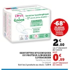 Bi1 Arbois - Promo Serviettes hygiéniques ou protège-lingeries Promo Serviettes hygiéniques ou protège-lingeries à 0,89 € dans le catalogue Bi1 à Arbois