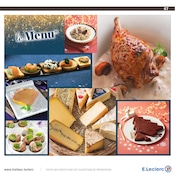 Promos Chocolat De Noël dans le catalogue "Carte traiteur SPÉCIAL FÊTES" de E.Leclerc à la page 47