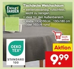 Tischdecke Weichschaum Angebote von Living & Garden bei Netto Marken-Discount Aschaffenburg für 9,99 €