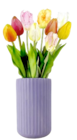 Silikon-Tulpe oder Papageien-Tulpe oder Ranunkel-Stängel oder Keramik-Vase Angebote von Künstliche bei Thomas Philipps Gladbeck für 1,49 €