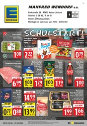 Barilla im EDEKA Prospekt in Kamp-Lintfort Aktueller EDEKA Prospekt mit Barilla, "Aktuelle Angebote", Seite 1