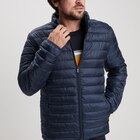Doudoune droite légère col montant bleu marine homme à 29,99 € dans le catalogue La Halle