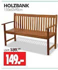 HOLZBANK Angebote bei Wreesmann Dessau-Roßlau für 149,00 €