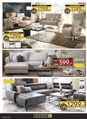 Sofa im BRAUN Möbel-Center Prospekt in St. Ingbert Aktueller BRAUN Möbel-Center Prospekt mit Sofa, "60 JAHRE BRAUN MÖBEL CENTER", Seite 4
