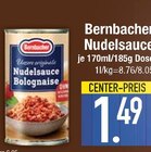 Nudelsauce Bolognese von Bernbacher im aktuellen EDEKA Prospekt für 1,49 €