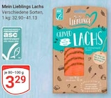 Mein Lieblings Lachs im Angebot bei GLOBUS in Gießen Mein Lieblings Lachs Angebote bei GLOBUS Gießen für 3,29 €