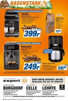 Kaffee im expert Prospekt "Top Angebote" mit 12 Seiten (Langenhagen)