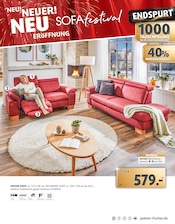 Aktueller Polstermöbel Fischer Prospekt mit Sofa, "NEU! NEUER! NEU-ERÖFFNUNG", Seite 6